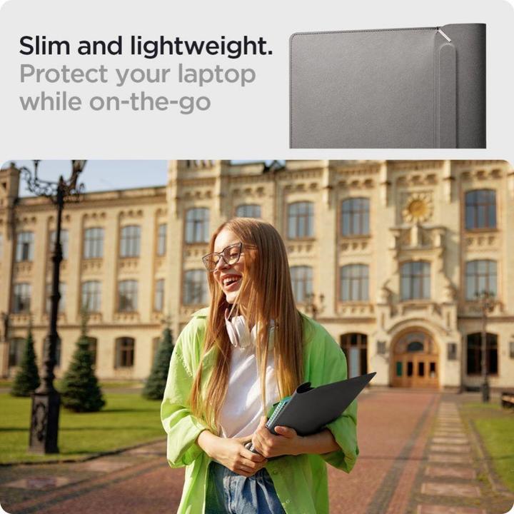 Image du produit Spigen Valentinus Sleeve Laptop 13-14 szary/city grey AFA06415 (14")