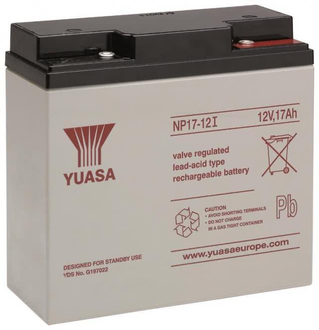 Produktbild Fey Elektronik Bleiakku 12V YBL12/17I NP17-12I 17Ah M5 VDS wartungsfrei (12 V, 17000 mAh)