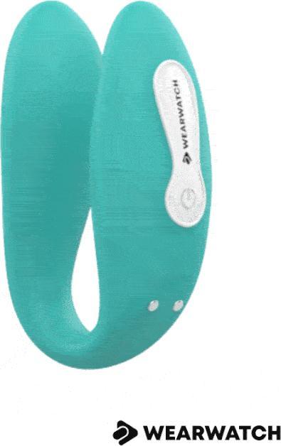 Produktbild Wearwatch Dual Pleasure Drahtlose Technologie Watchme Aquamarine / Jet Black