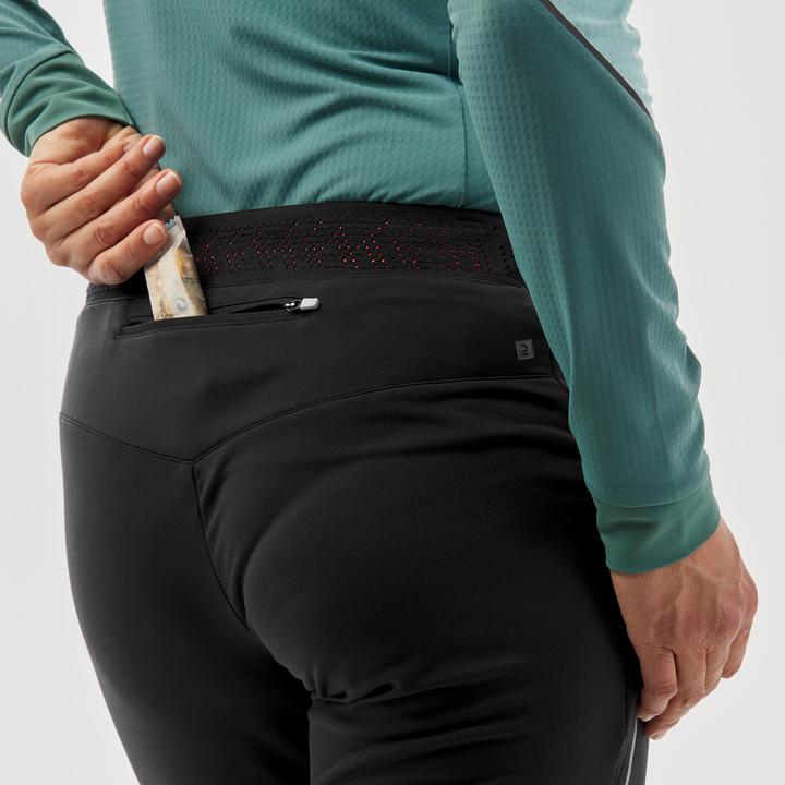 Image du produit Inovik Pantalon de ski de fond femme - 500 noir (W26/L30)