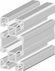 Image du produit Rs Pro Profilé d'étai en aluminium 40 x 80 mm, 6 rainures 10mm, longueur 3m