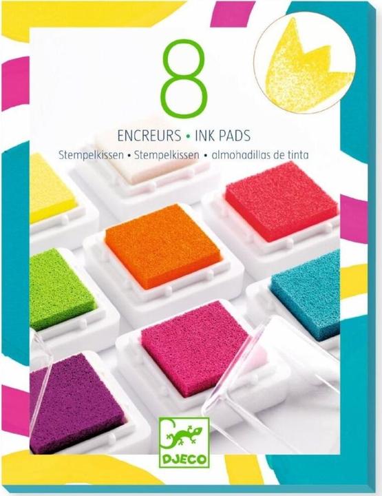 Produktbild Djeco 8 Stempelkissen
