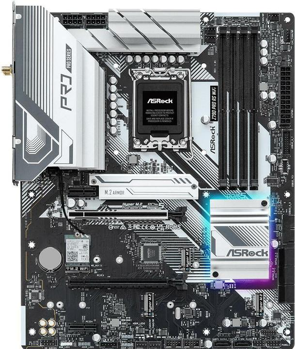 Produktbild AsRock Z790 PRO RS WiFi (LGA 1700, Intel Z790, ATX)