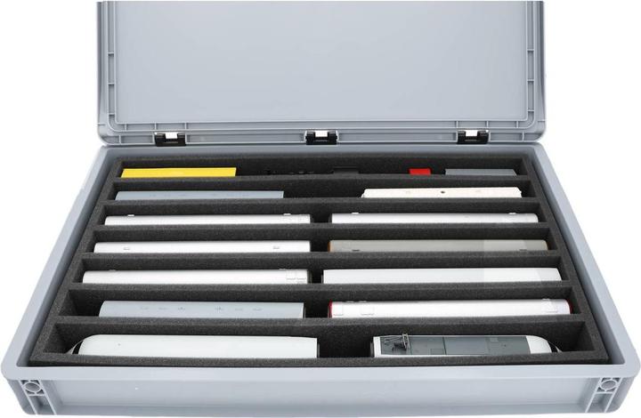 Image du produit Feldherr EB21SET - Conteneur Euro pour trains miniatures, locomotives et véhicules - 7 barres pour (Matières plastiques)