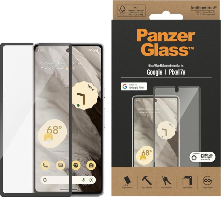 Actual product image PanzerGlass Ultra-Wide Fit (1 Piece, Google Pixel 7a)