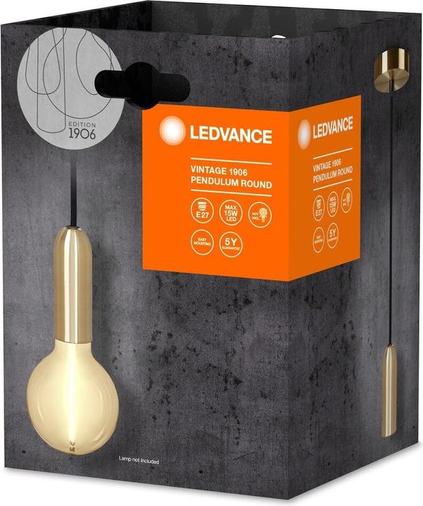 Actual product image Ledvance Vintage 1906 PenduLum Round (E27)