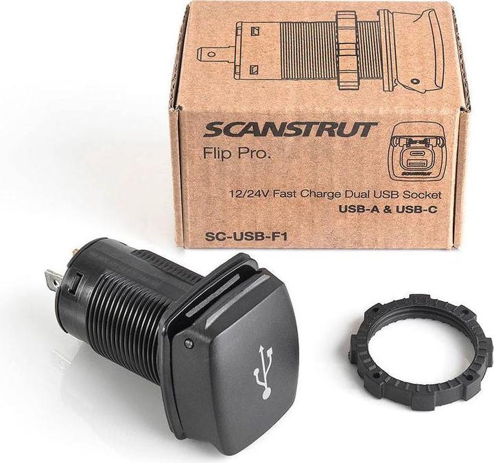 Compass Scanstrut Doppia presa USB TIPO A e TIPO C