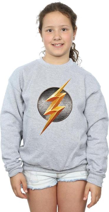 Immagine prodotto Justice League Movie Flash Emblem Felpa Ragazze (152, 158)