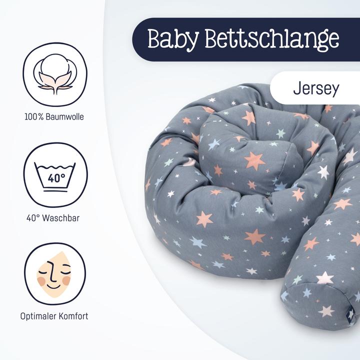 Produktbild Julius Zöllner Bettschlange - 180 CM - Shiny Stars