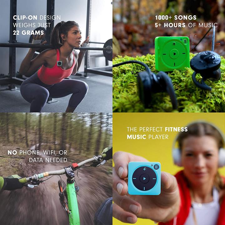 Actual product image Digital MP3 player with Bluetooth and WLAN (8 GB)