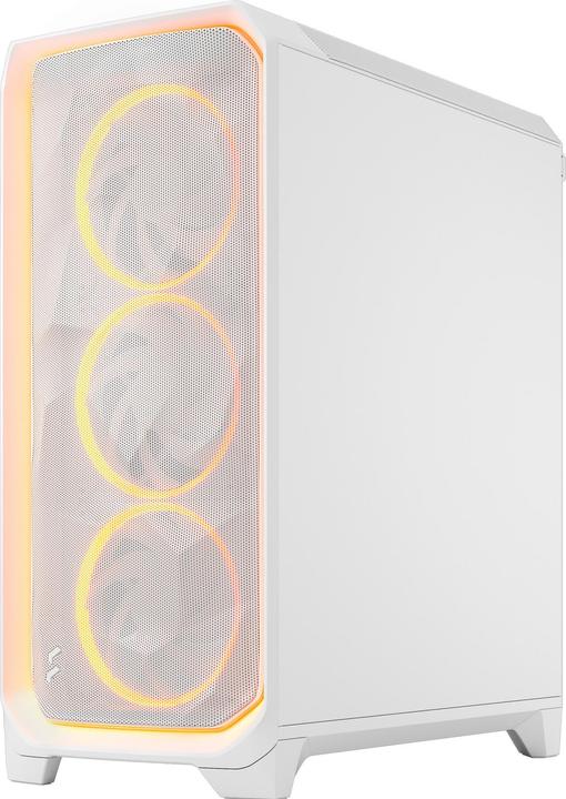 Actual product image Fractal Meshify 3 Ambience Pro RGB Clear Tint White (mATX, Mini-ITX, ATX, E-ATX)