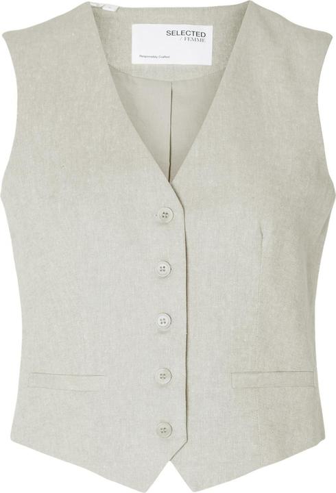Selected Femme Leinen Weste (40)