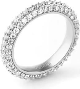 Guess - Sparkling Steel Ring with Infinity Zircons JUBR04672JWRH - Circuit: 58 mm (58)