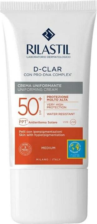 Produktbild Rilastil SUN SYSTEM SPF50+ d-clar #medium 40 ml (Sonnencreme, SPF 50+, 40 ml)