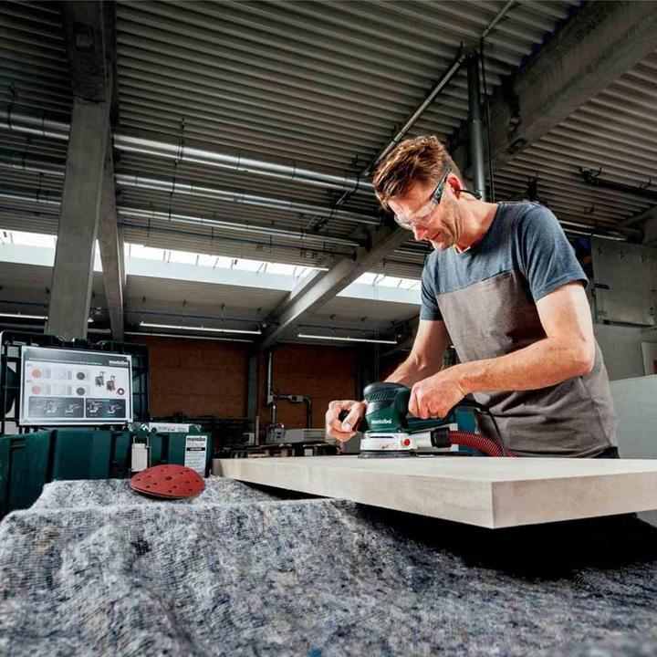 Produktbild Metabo SXE 450 TurboTec (Exzenterschleifer, 350 W)