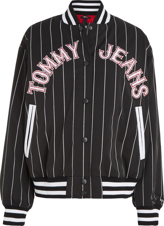 Tommy Hilfiger Tommy Jeans Pinstripe Letterman Bomberjacke - 88915