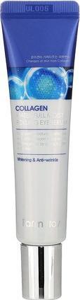 Farm Stay Farmstay - Collagen Water Full Moist Rolling Eye Serum Collagen Serum Under Eyes From The End (Roll-on, 25 ml)