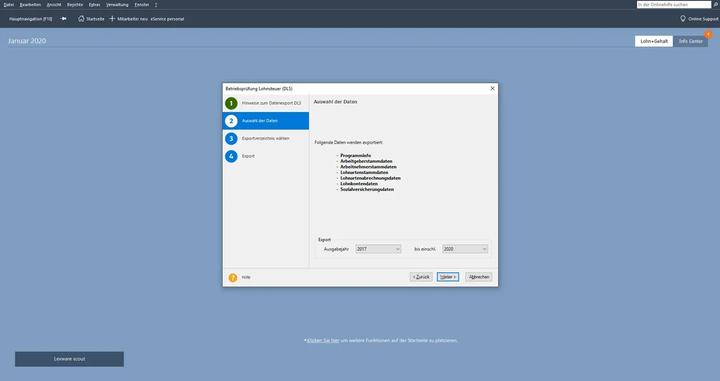 Produktbild Lexware Lohn+gehalt 2020 (1 User, 12 Monate)