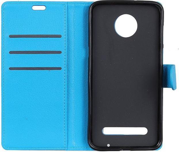 Productafbeelding MU Classic Litchi Leren Boekomslag Serie (Motorola Moto Z3 Play)