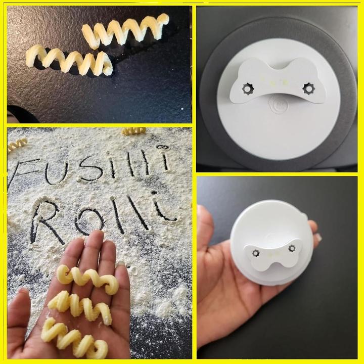 Actual product image My Pasta Pastamaker-Matrize Fusilli Rolli Trulli für Philips
