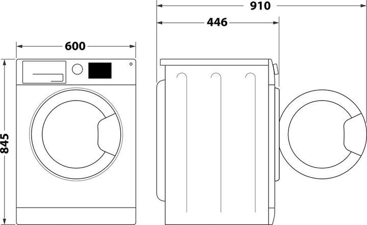Produktbild Indesit IM 642B MY TIME IT Lavatice (6 kg, Links)