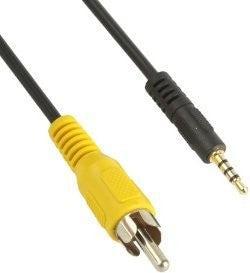 Immagine prodotto Hermex Cavo adattatore jack 3,5 mm/ RCA Accoppiamento jack SpeaKa 3,5 mm (0.55 m, Cinch)