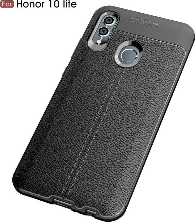 Produktbild Screenguard Honor 10 Lite Hülle Leather Design TPU Cover (Honor 10 Lite)