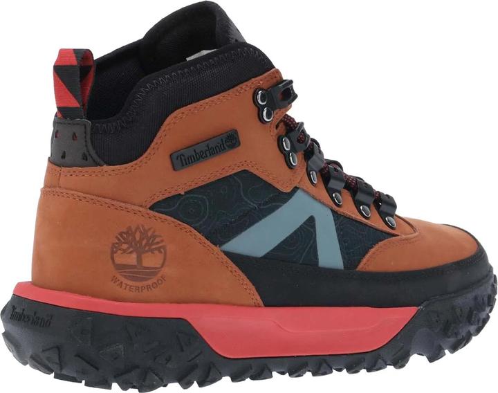 Actual product image Timberland Mens Waterproof Leather Mid Cut Lace Up Hiking Boots (42)
