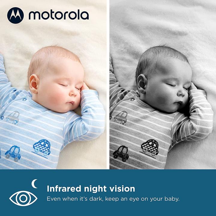 Actual product image Motorola Baby Monitor Video EASE 35 Twin (Video & Audio, 300 m)