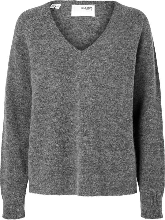 Selected Femme V-Ausschnitt Strickpullover