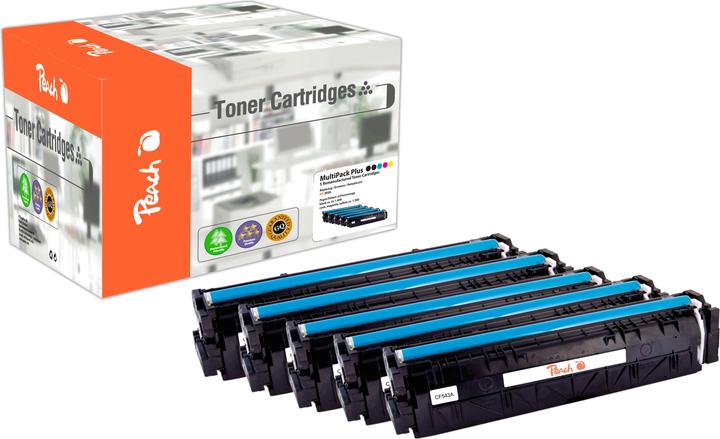Actual product image Peach Toner HP No 203A Multipack Plus (M, FC, Y, C)