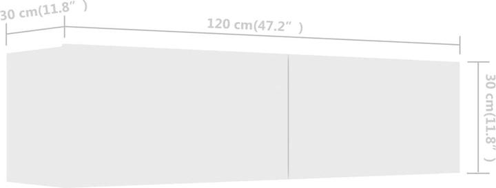 Actual product image VidaXL Jericho (120 x 30 x 30 cm)