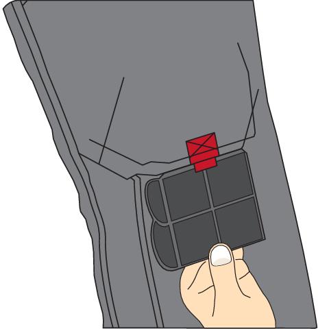 Actual product image Toya Vorel Nakolanniki Ochronne - Wkładki