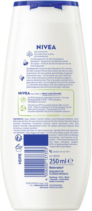 Produktbild NIVEA Peach & Apricot Seed Oil (250 ml)