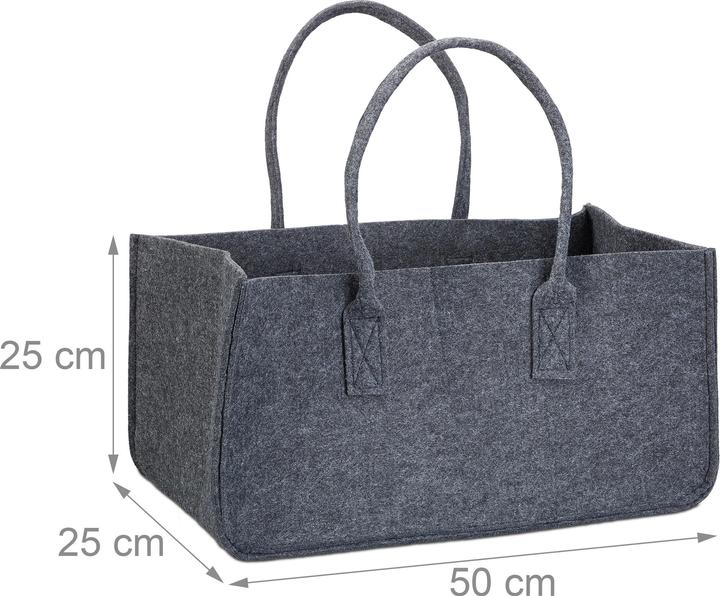 Produktbild CU Kaminholztasche (25 x 50 x 25 cm)