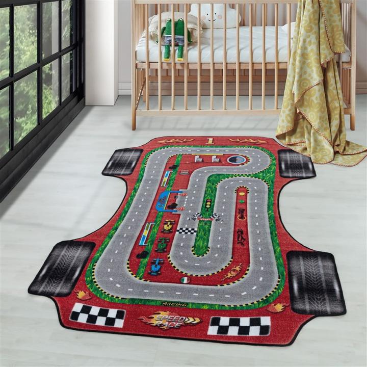 Image du produit Paco Home Tapis enfant circuit voiture (120 x 170 cm)