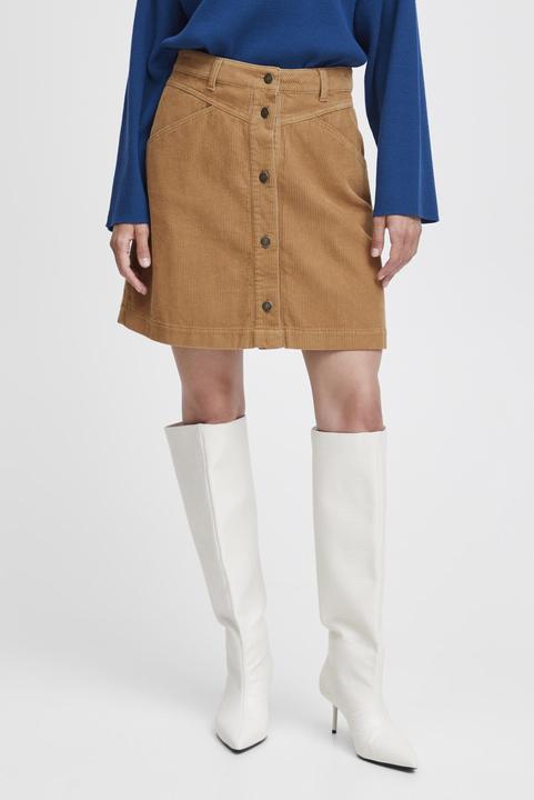 Actual product image B.young 's velvet skirt danna (42)