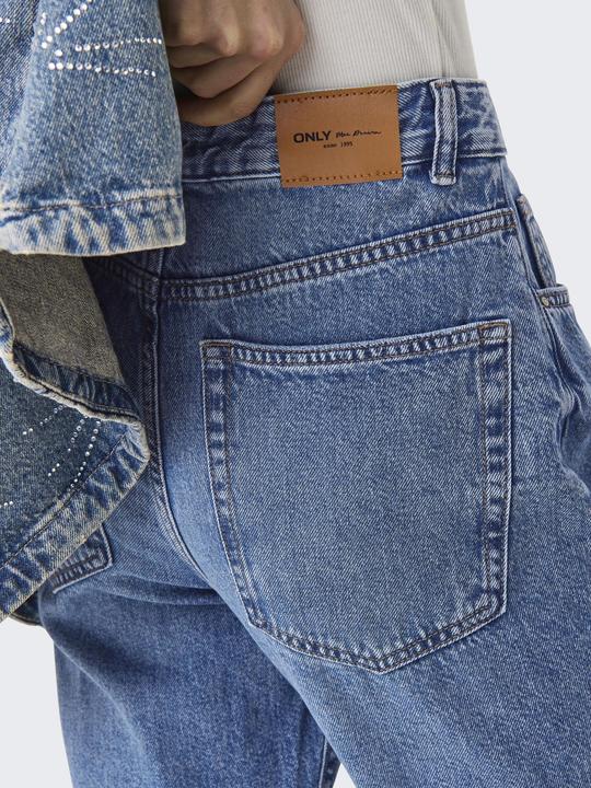 Image du produit Only ONLBILLIE Taille haute Coupe droite Jeans Straight-Fit jeans (W30/L34)
