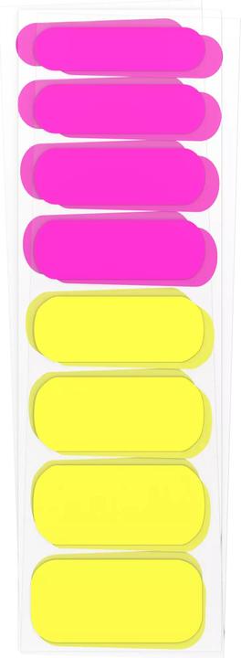 Image du produit Catrice Bande de vernis à ongles Neon Blast (Dissolvant pour vernis à ongles, Jaune, Rose)