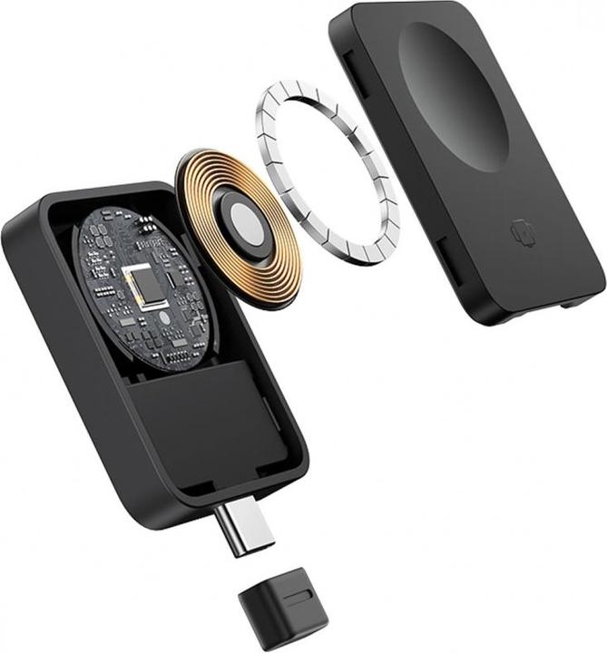 Immagine prodotto Baseus MagPro 2.5W Magnetic Inductive Charger for Apple Watch - Black (2.50 W)