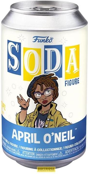 Immagine prodotto Funko Vinyl Soda: Teenage Mutant Ninja Turtles: Mutant Mayhem - April O'Neil (Chance of Metallic Chase)