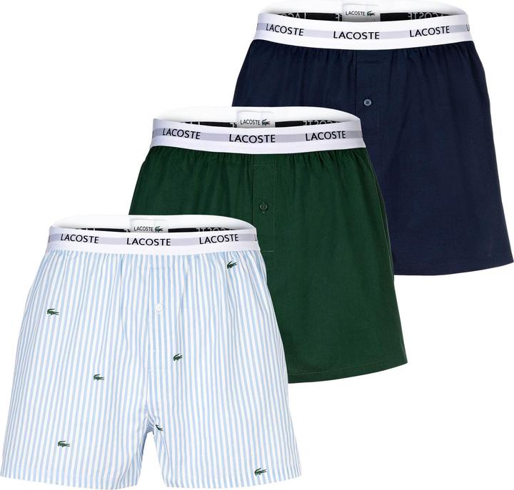 Lacoste Pack De 3 Caleçons