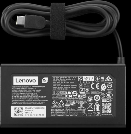 Actual product image Lenovo AC Adapter (100 W)