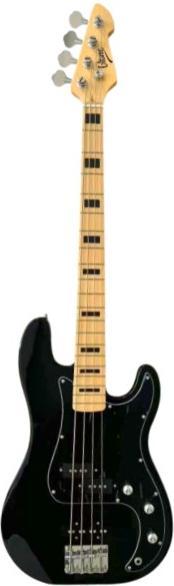 No Name V-TONE PJB46 BK 4/4 schwarze Precision Bassgitarre (Electric bass)