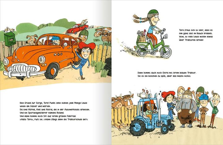 Produktbild Tores Traktorschule (Deutsch, Emelie Andrén, Ole Könnecke, 2024)