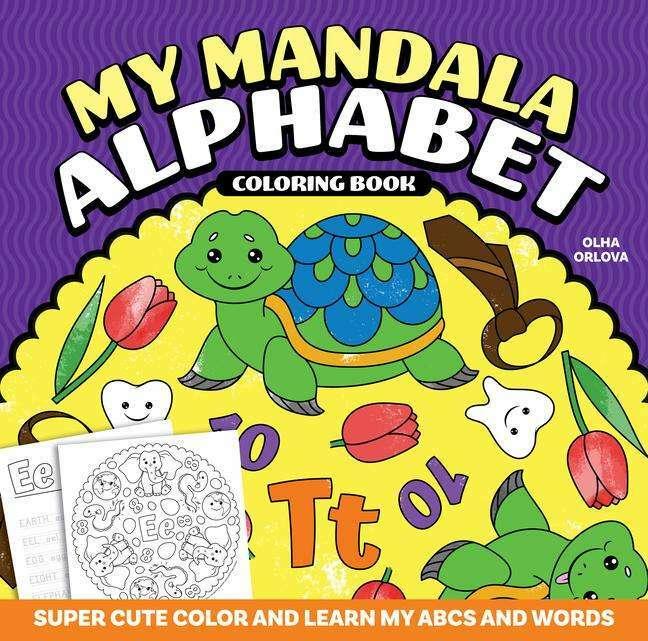 Produktbild My Mandala Alphabet Colouring Book (Englisch, Olha Orlova, 2024)