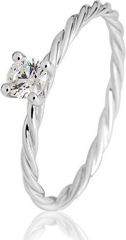 Produktbild Breuning Verlobungsring Kordel (57, 750/18 K Gold)