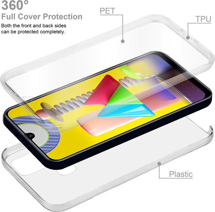 Productafbeelding Cadorabo TPU 360 graden hoesje (Samsung Galaxy M31)