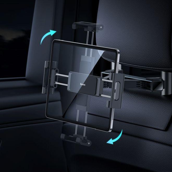 Produktbild Baseus JoyRide Pro backseat tablet car mount (black)