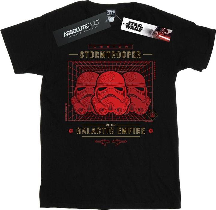 Actual product image Star Wars Mens Stormtrooper Legion Grid T-Shirt (4XL)